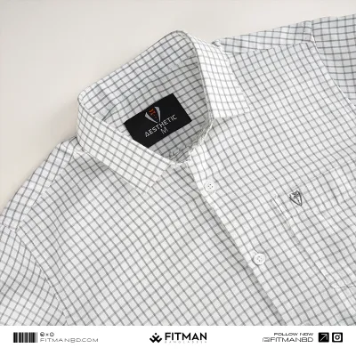 Men’s Tailored Full Sleeve Check Shirt(Cuben)